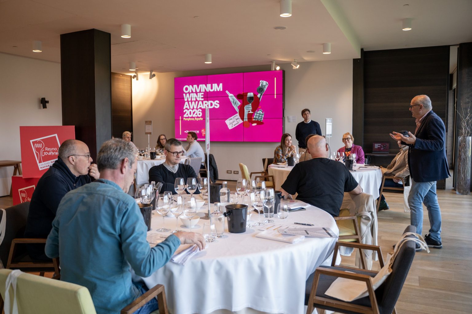 Concurso ONVINUM Wine Awards en Pamplona